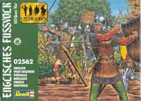 Revell 02562. «English Foot Soldiers. 100 Years War.»