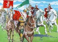 Strelets-R 008. «Carolingian Cavalry». Фотография с официального сайта компании «Strelets-R».