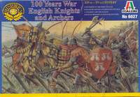 Italeri 6027. «100 Years War. British Knights and Archers. XIVth-XVth CENTURY.» Фотография с сайта http://www.soldatini.org/.